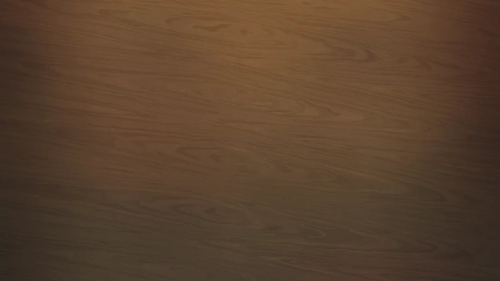 Warm wooden texture of a bar counter, the background of the game's main menu